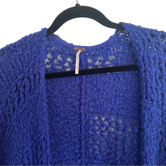 Free People Cardigan Blue XS/S - Picture 4 of 10